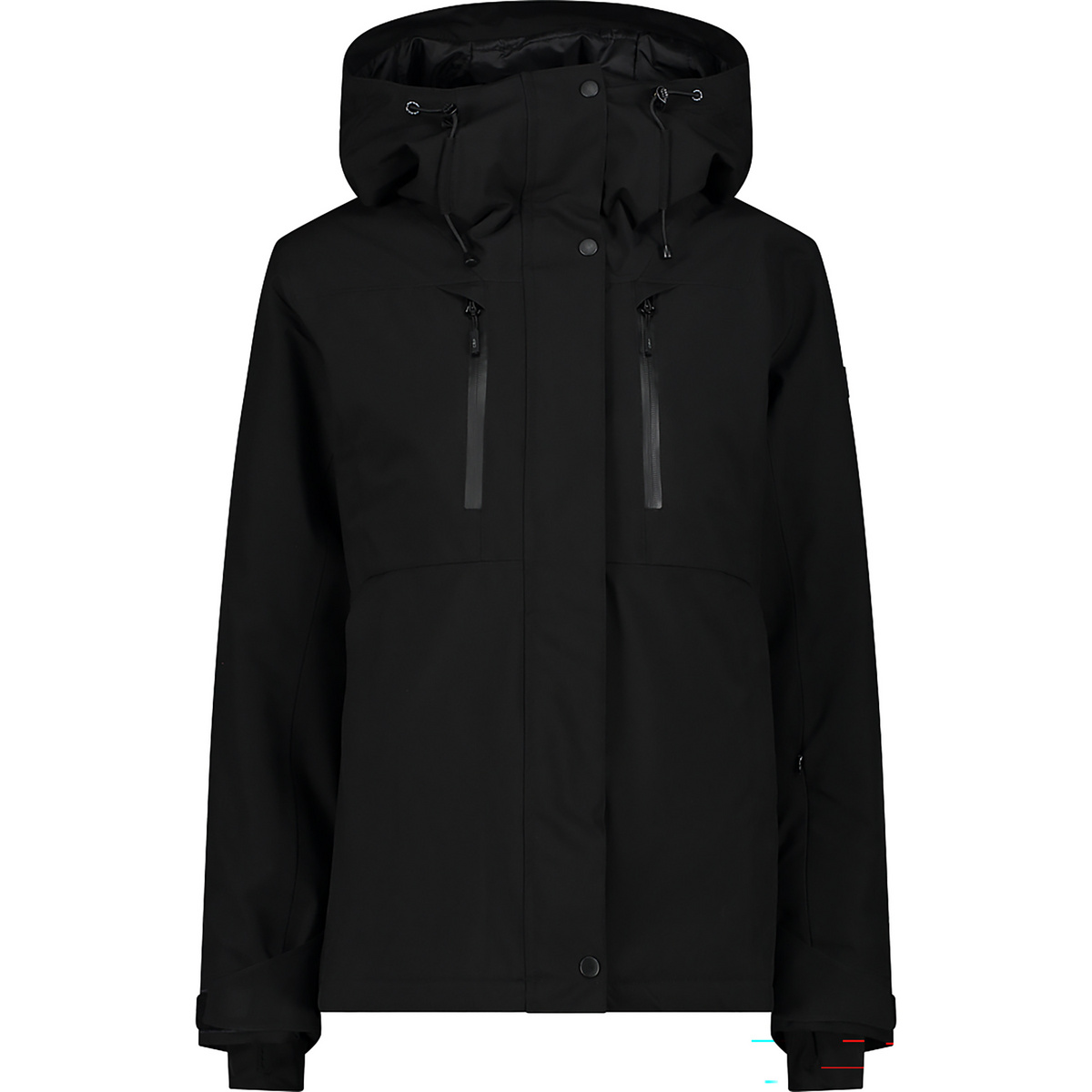 CMP Damen Hoodie Jacke (Größe S, schwarz)