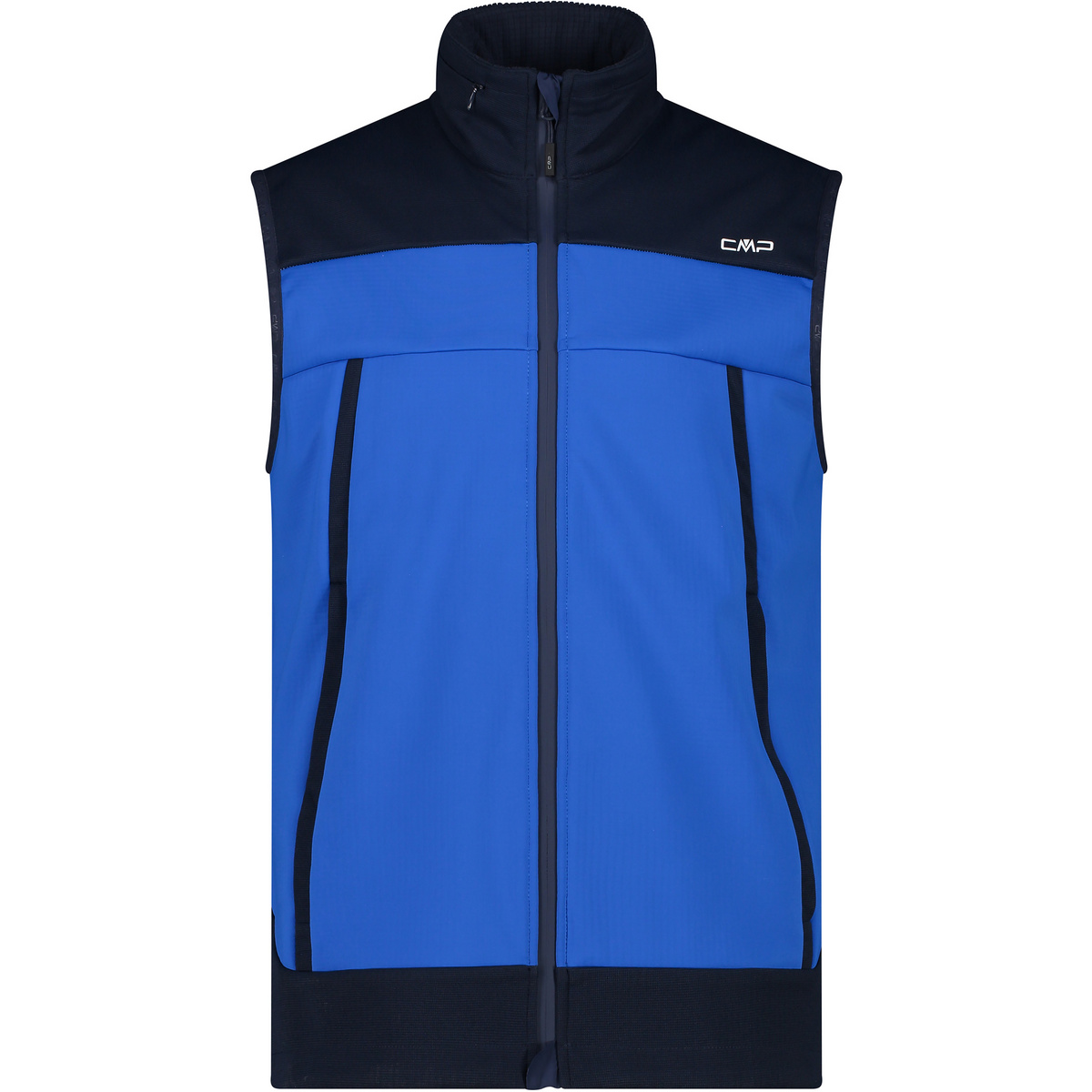 CMP Uomo Gilet Hoodie (Taglia M, Blu)