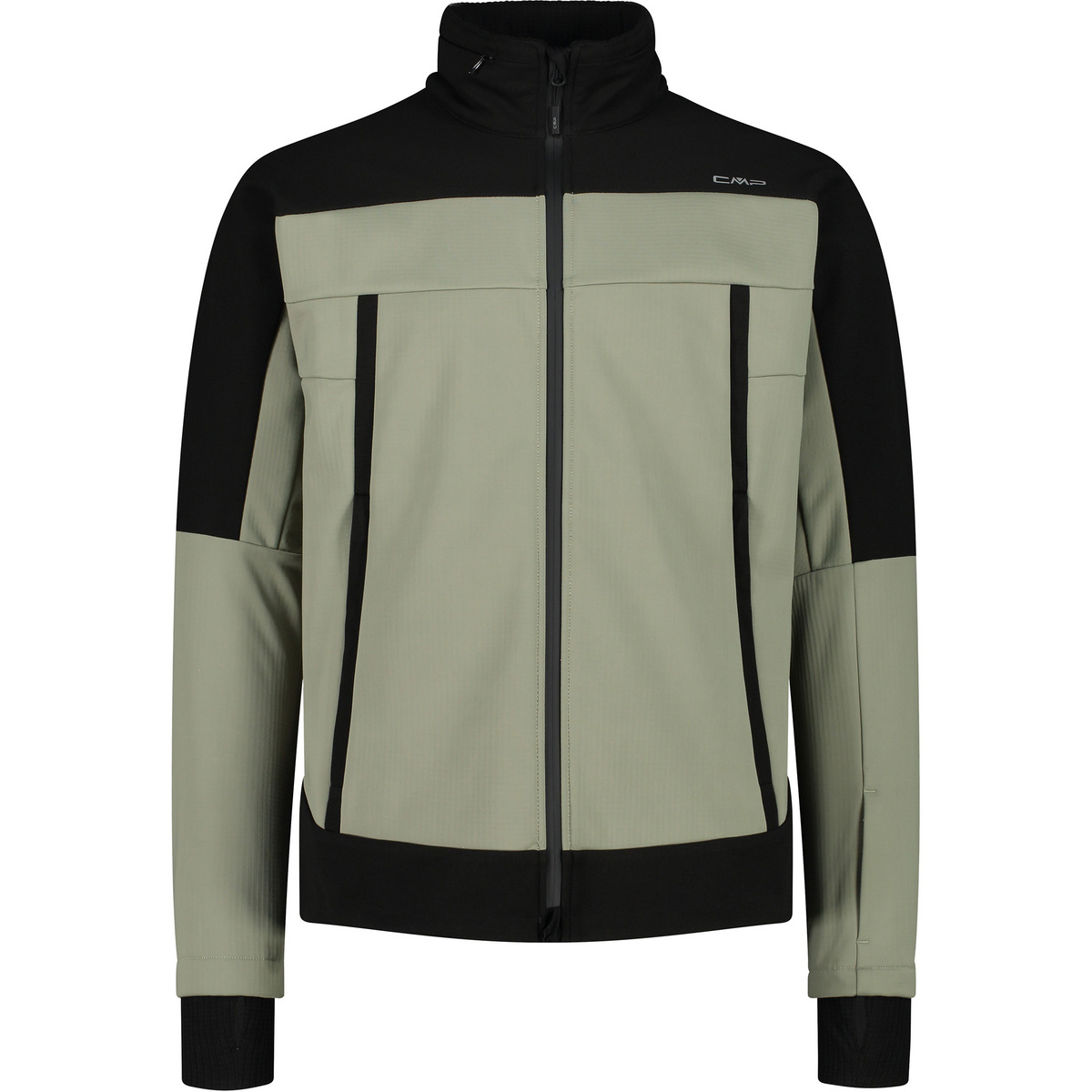 CMP Uomo Giacca Hoodie (Taglia L, Beige)