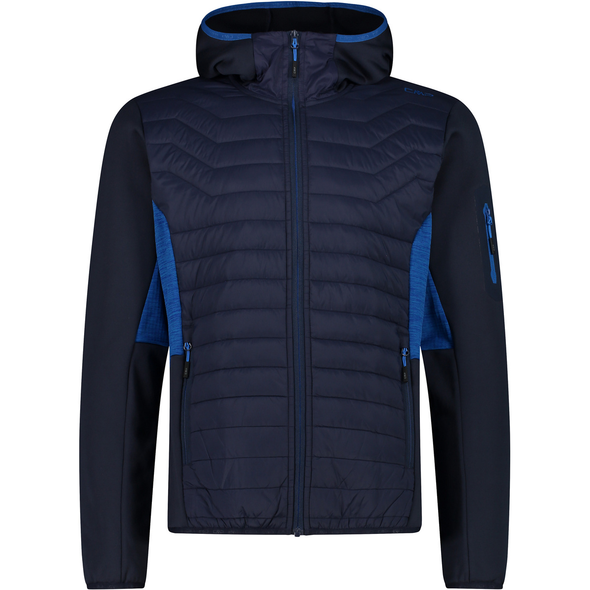 CMP Herren Hybrid Hoodie Jacke (Größe L, blau)