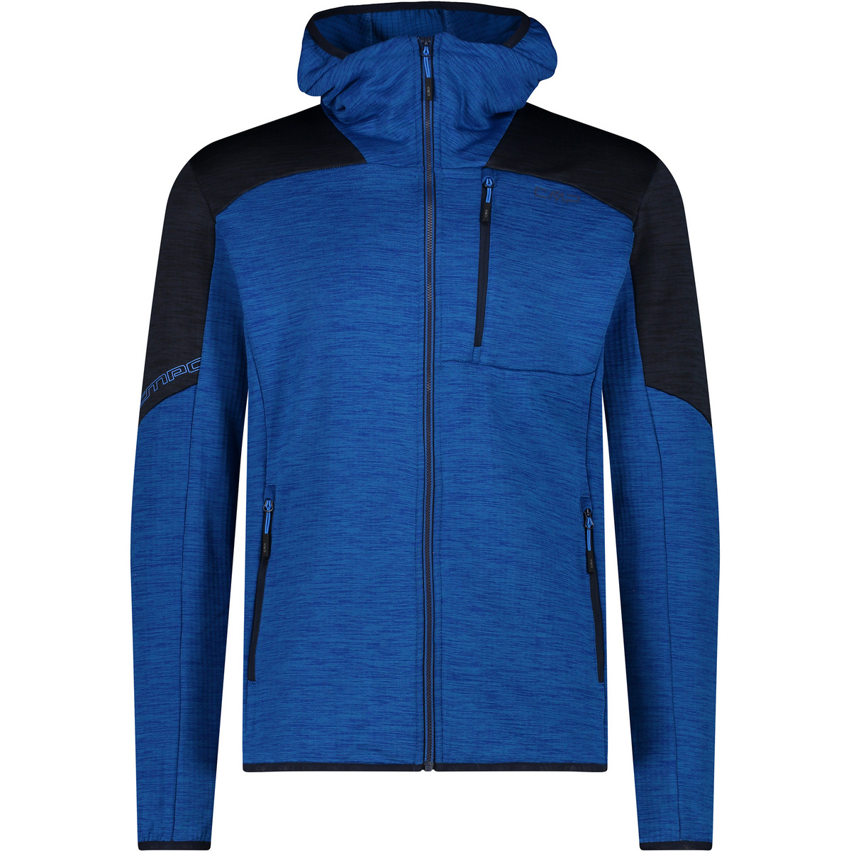 CMP Uomo Giacca Hoodie (Taglia 3XL, Blu)
