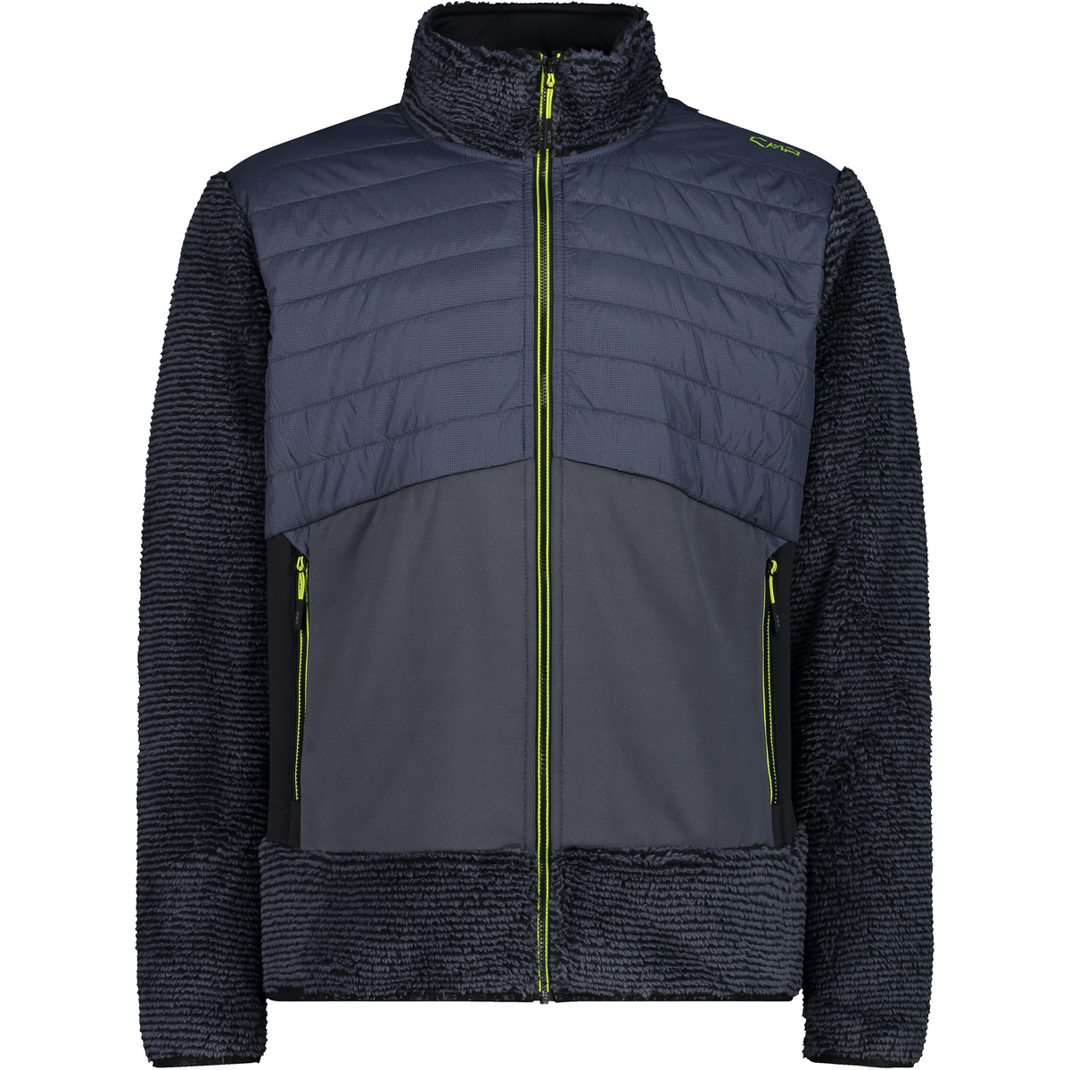 CMP Herren Hybrid Jacke (Größe XL, grau)