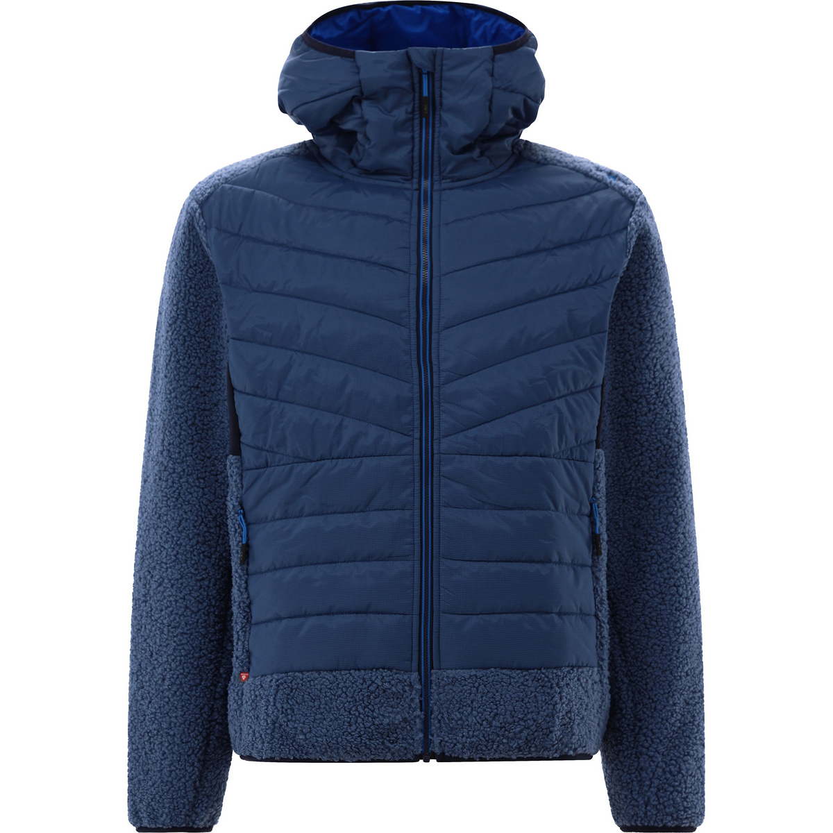 CMP Herren Hybrid Hoodie Jacke (Größe L, blau)