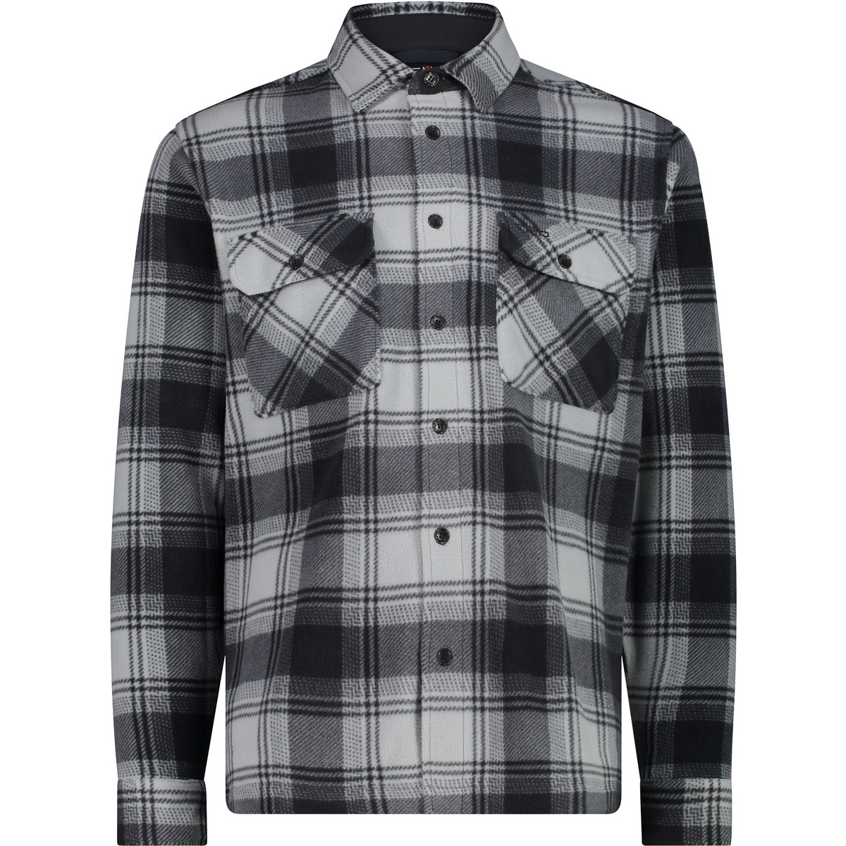 CMP Uomo Camicia (Taglia 3XL, Grigio)