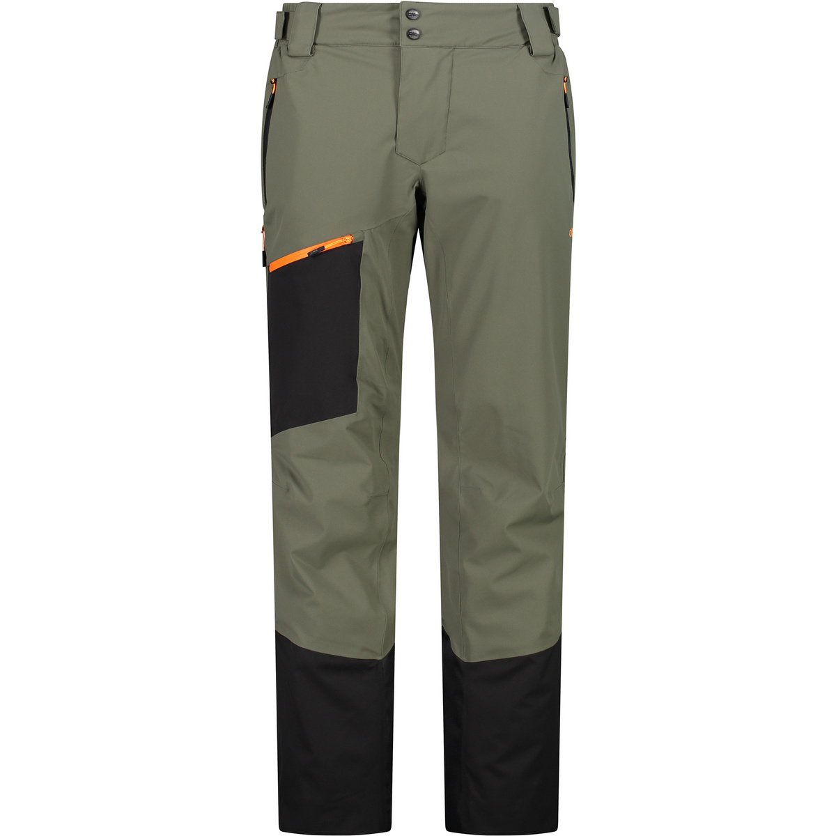 CMP Herren Free Ride Hose (Größe S, oliv)