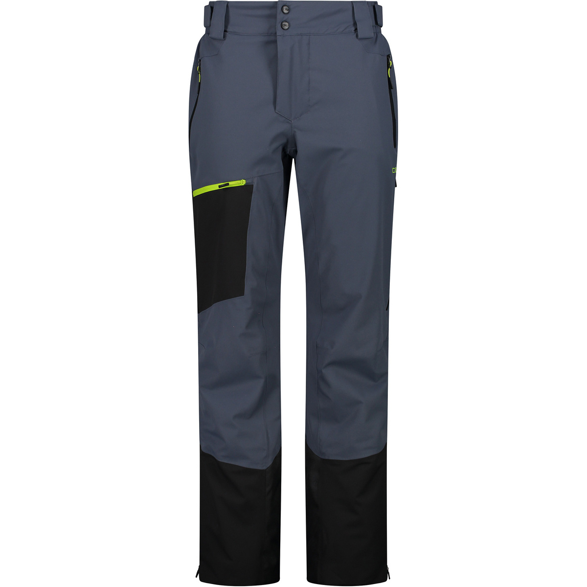 CMP Uomo Pantaloni Free Ride (Taglia XXL, Grigio)