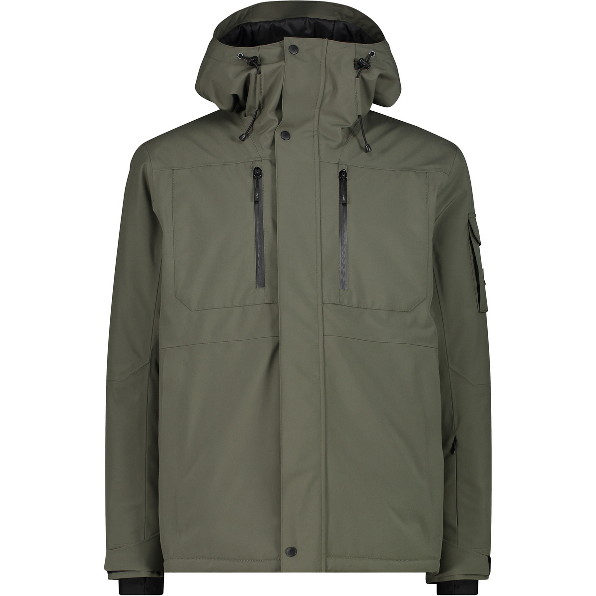 CMP Herren Hoodie Jacke (Größe 3XL, oliv)