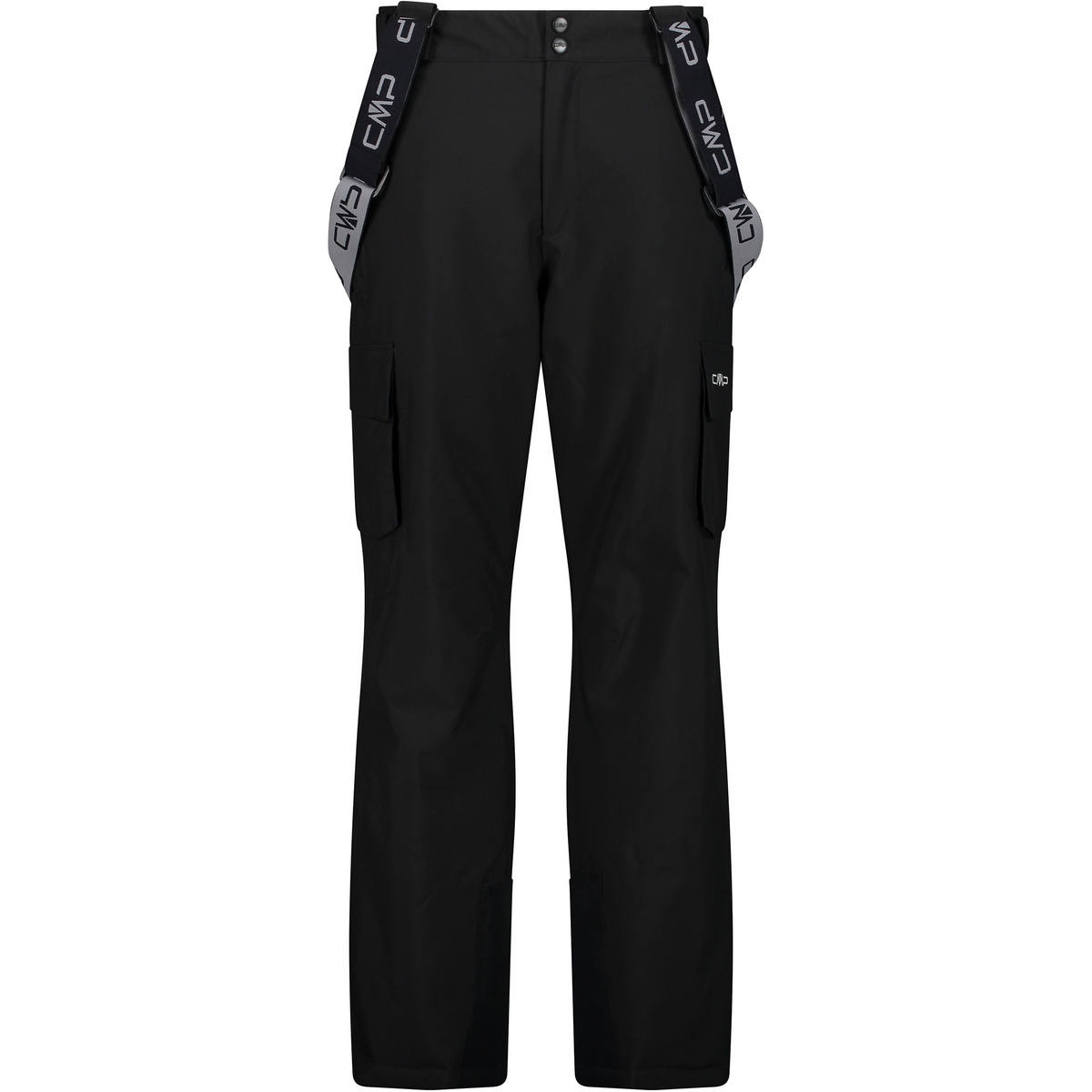 CMP Herren Salopette Cargo Hose (Größe M, schwarz)
