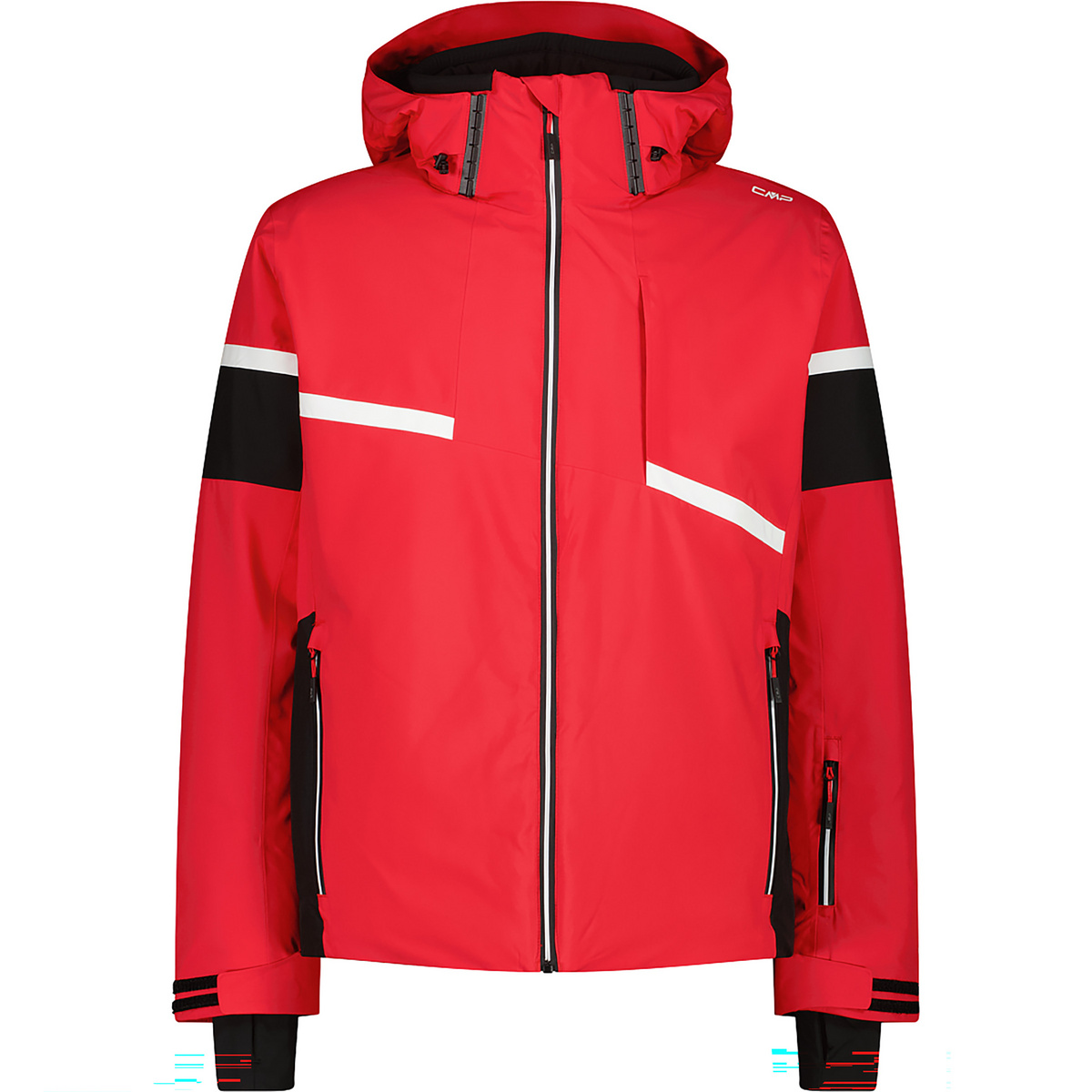 CMP Herren Zip Hoodie Jacke (Größe S, rot)