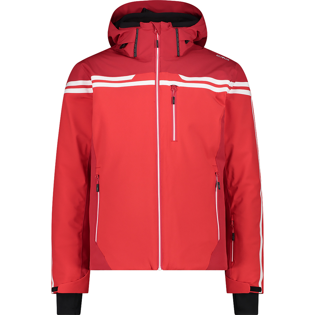 CMP Herren Zip Hoodie Jacke (Größe XXL, rot)