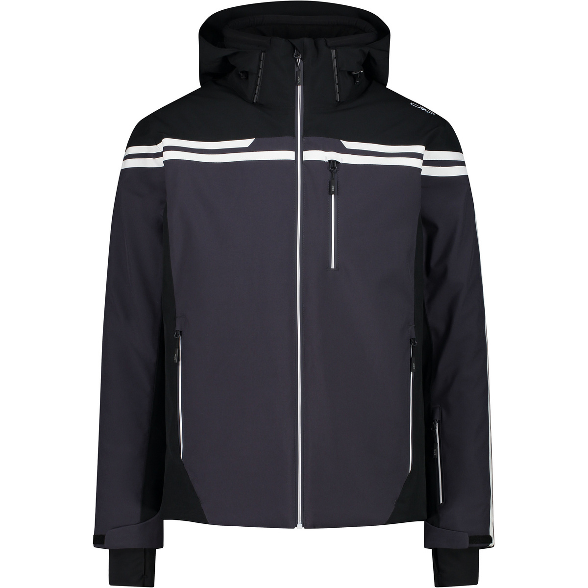CMP Herren Zip Hoodie Jacke (Größe S, grau)