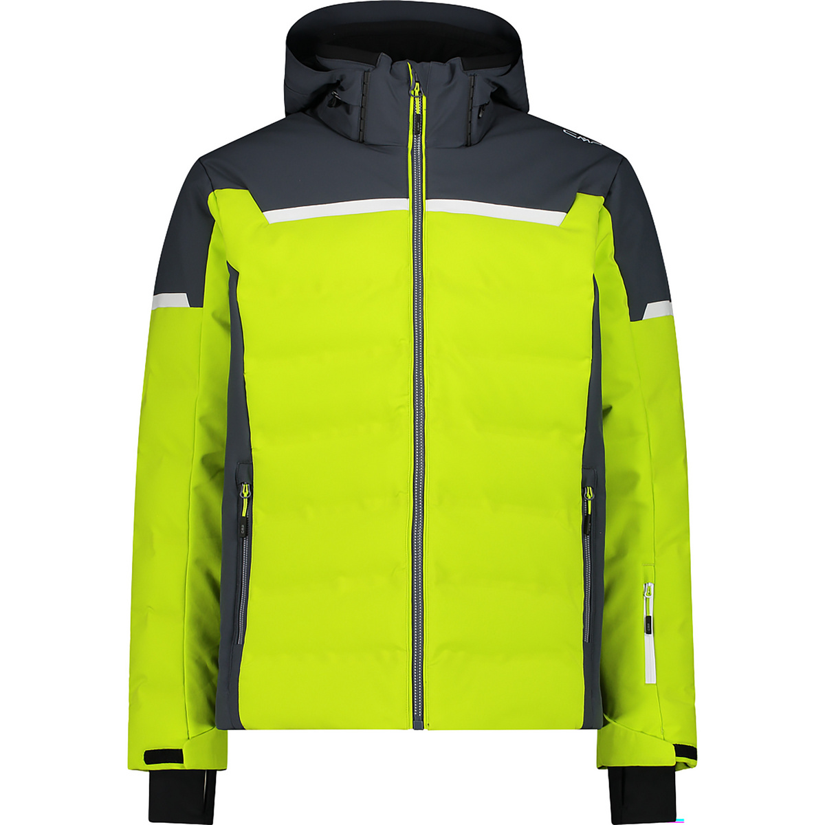 CMP Herren Zip Hoodie Jacke (Größe 3XL, gruen)