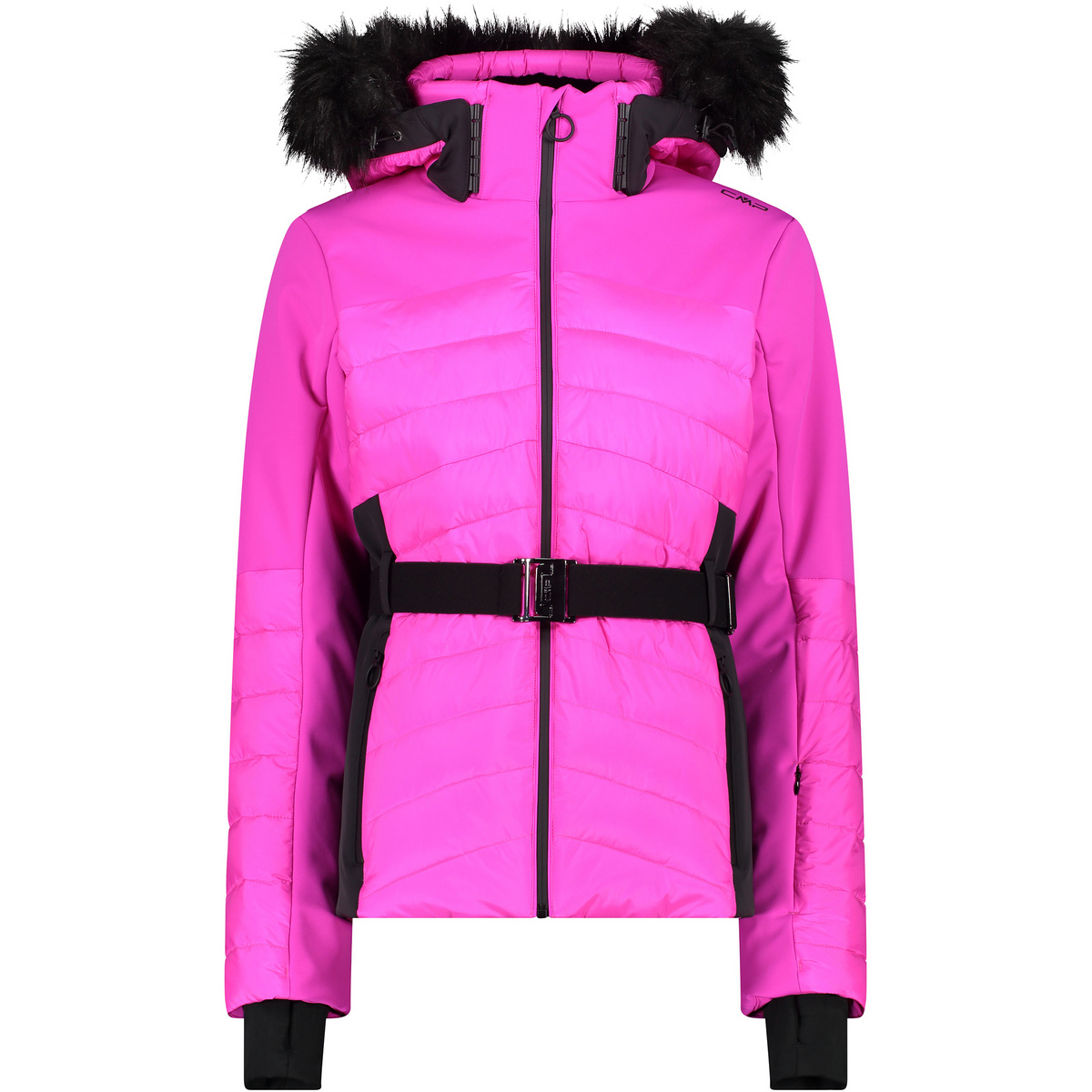 CMP Femme Veste Zip Hoodie (taille M, Rose vif)