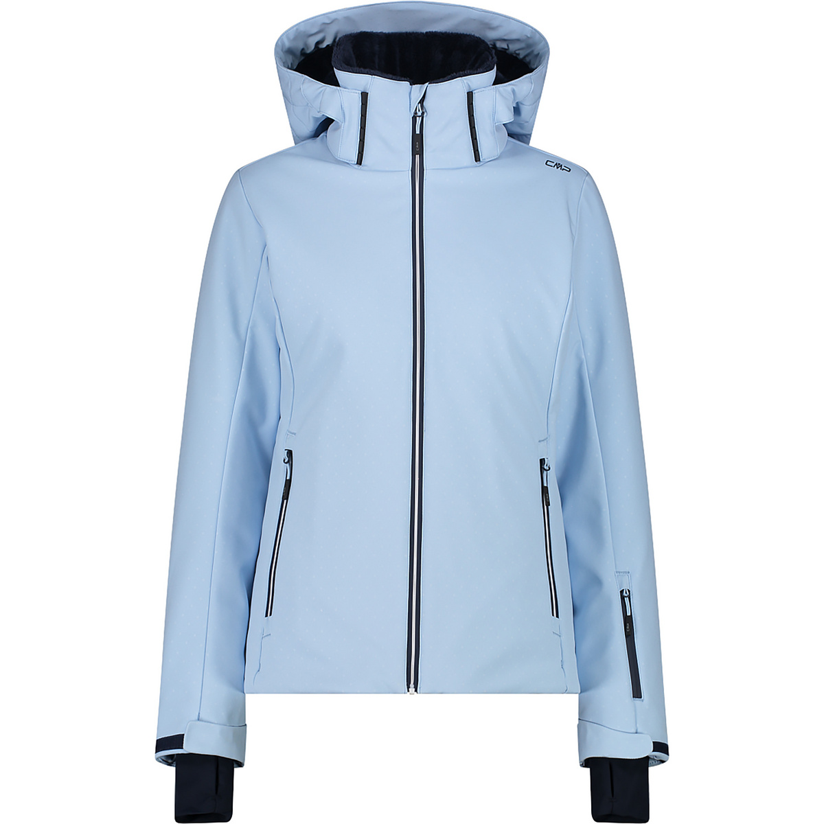 CMP Damen Zip Hoodie Jacke (Größe M, blau)