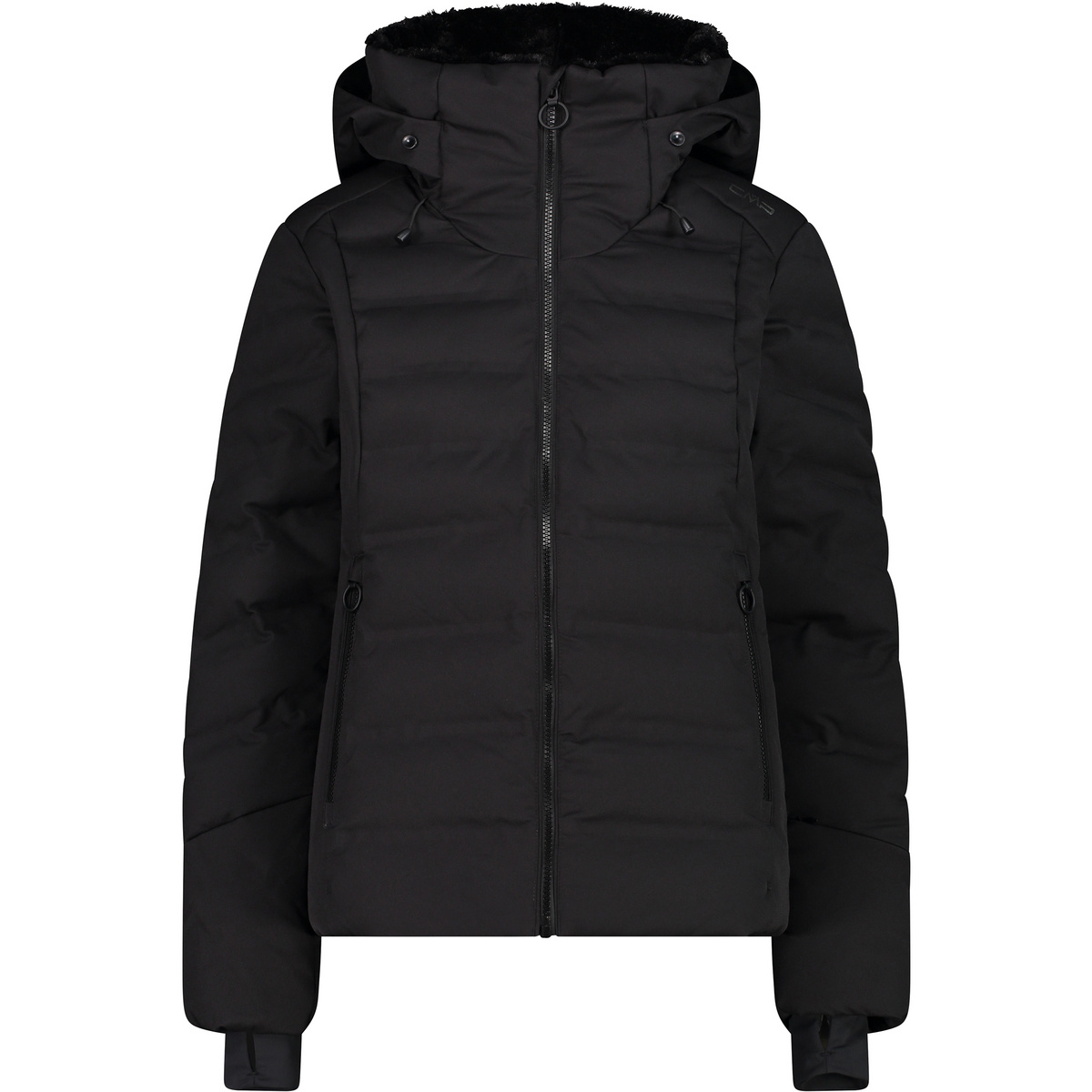CMP Femme Veste Hoodie (taille M, Noir)
