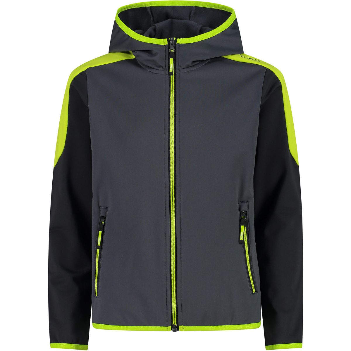 CMP Kinder Hoodie Jacke (Größe 104, grau)