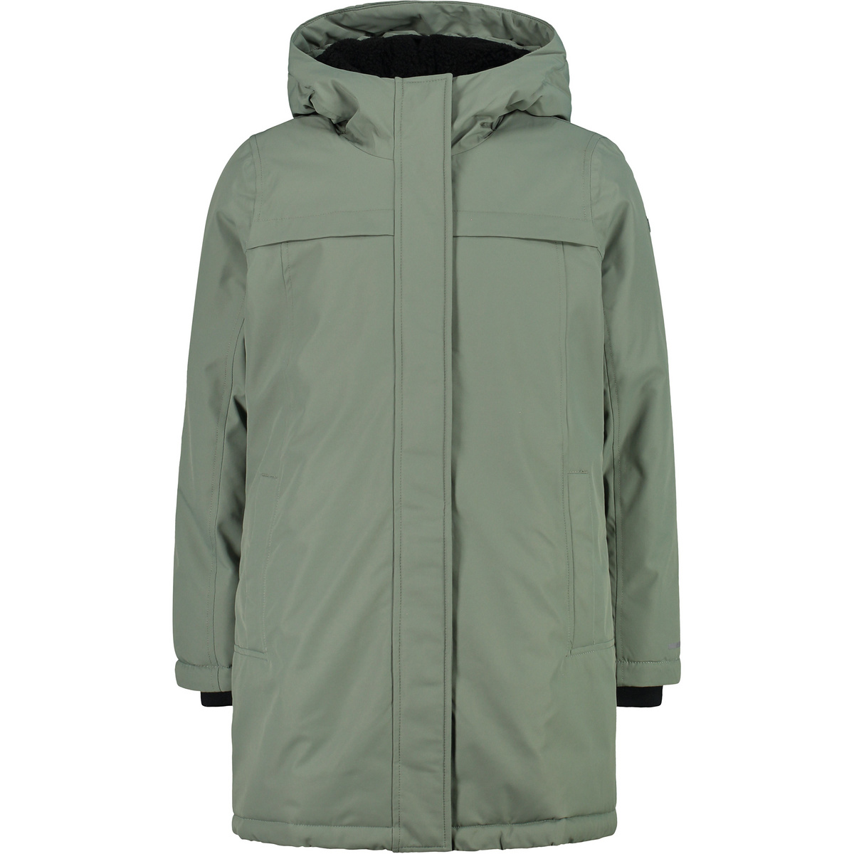 CMP Kinder Hoodie Parka (Größe 128, gruen)