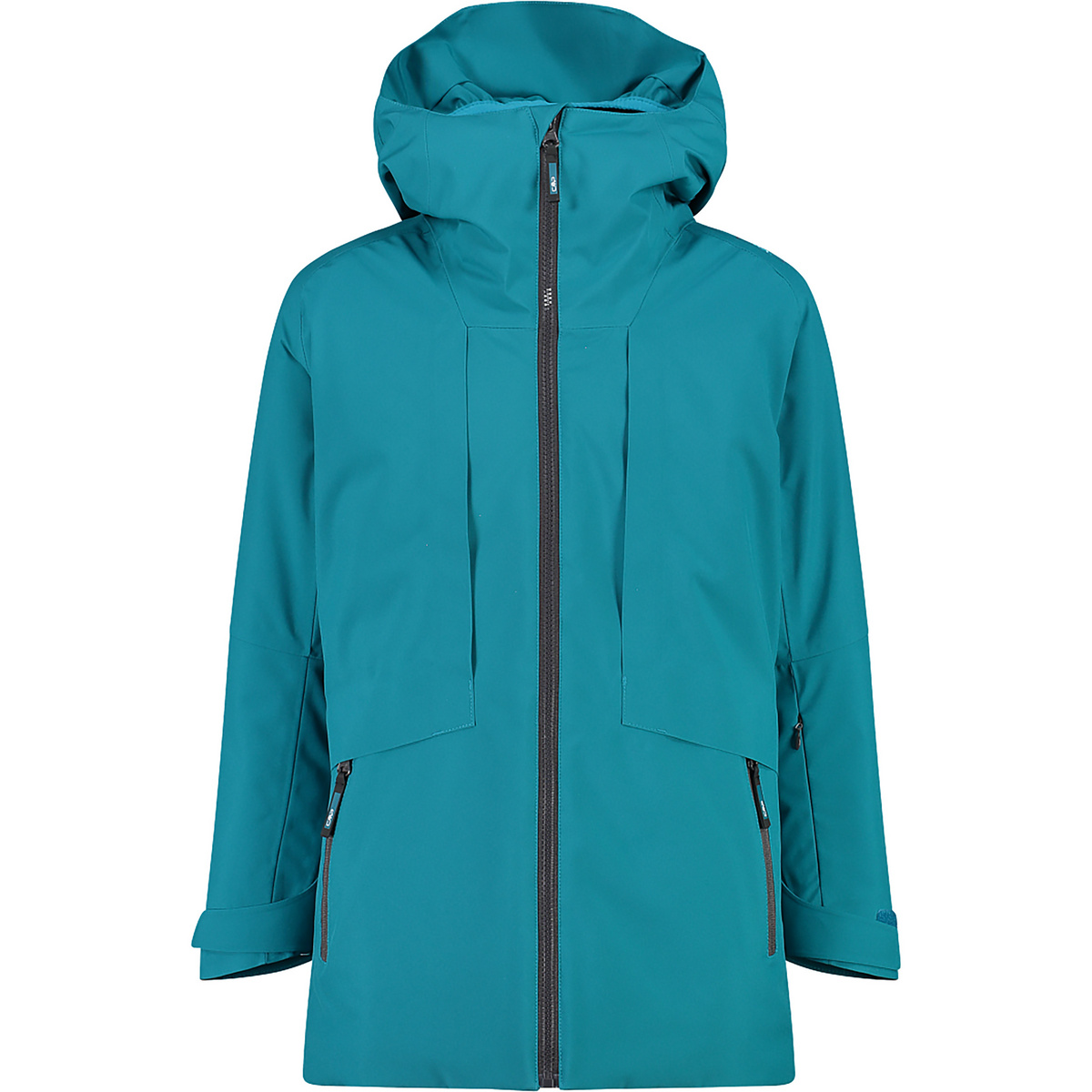 CMP Kinder Hoodie Jacke (Größe 140, tuerkis)
