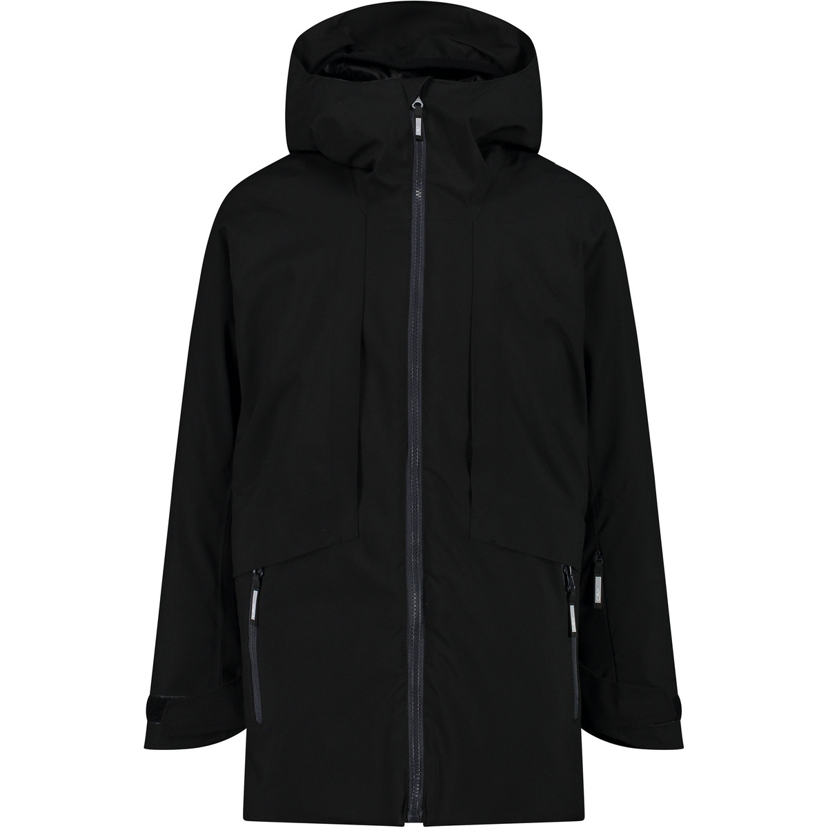 CMP Kinder Hoodie Jacke (Größe 104, schwarz)