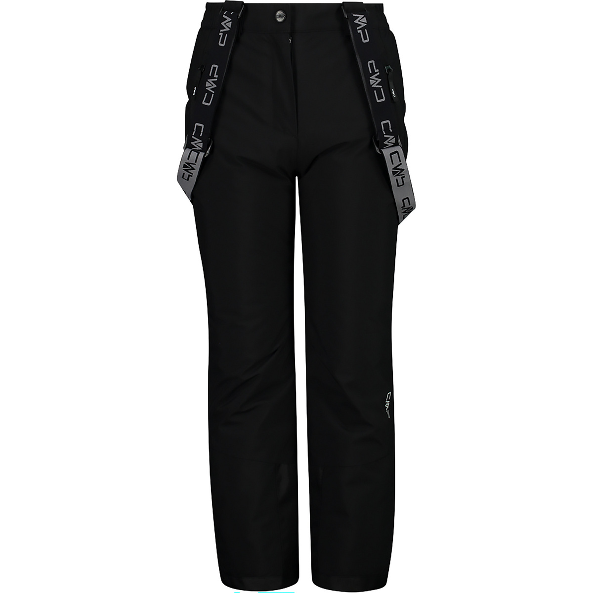 CMP Kinder Salopette Hose (Größe 110, schwarz)