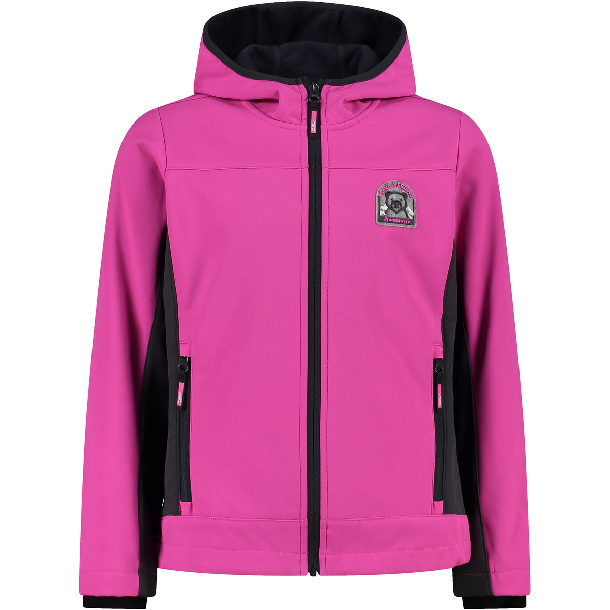 CMP Kinder Hoodie Jacke (Größe 140, pink)