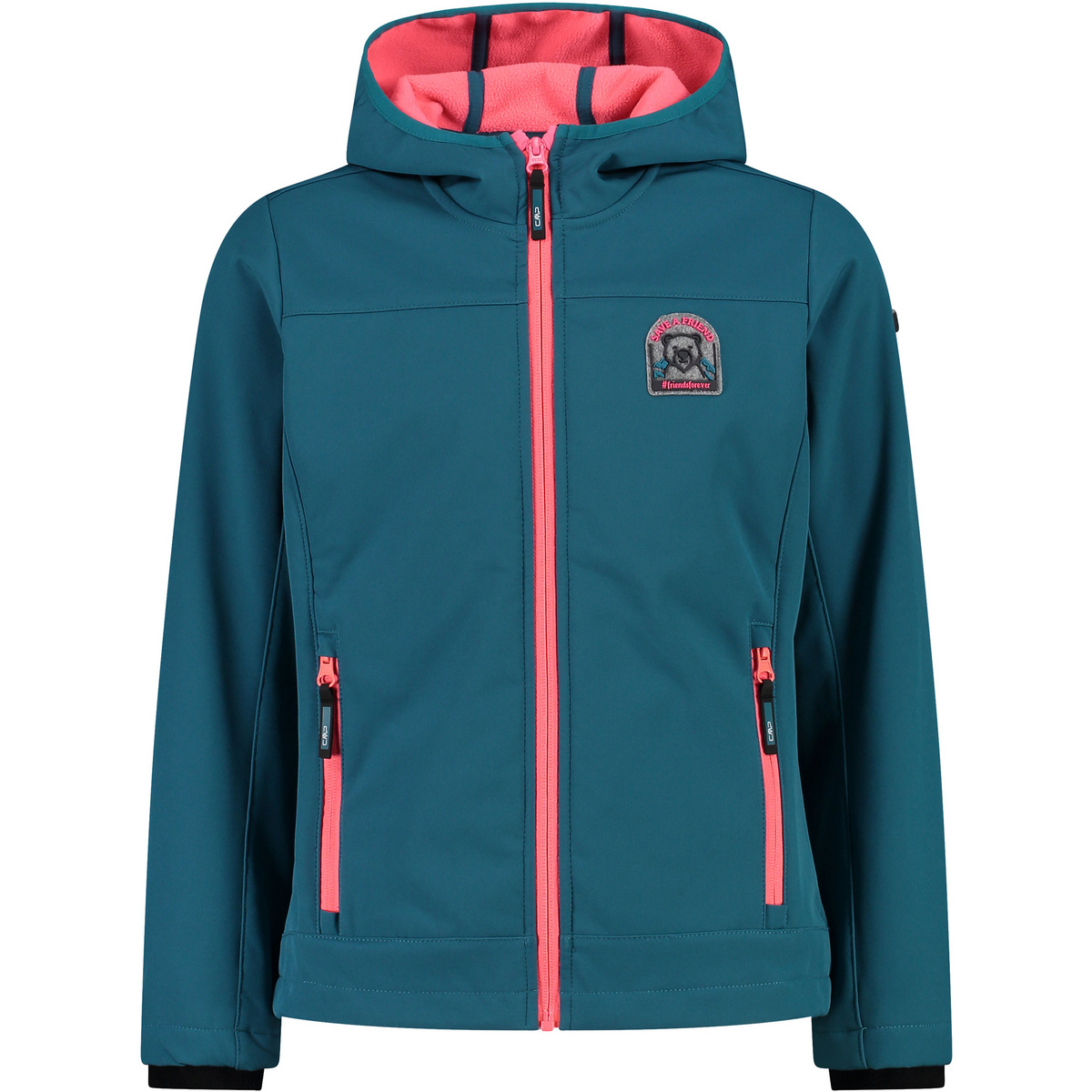 CMP Kinder Hoodie Jacke (Größe 98, tuerkis)