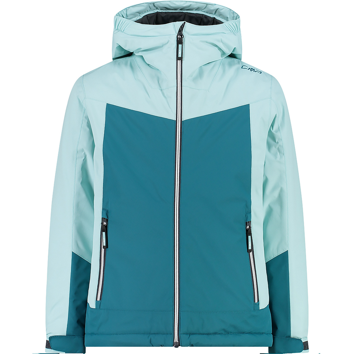 CMP Kinder Hoodie Jacke (Größe 116, tuerkis)
