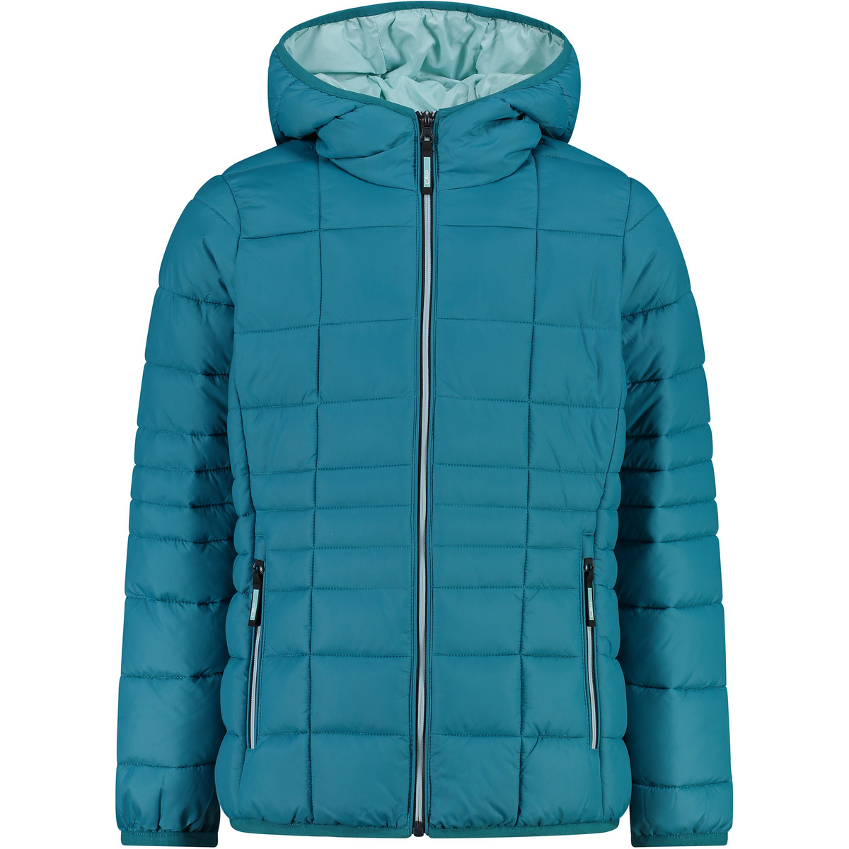 CMP Kinder Hoodie Jacke (Größe 110, tuerkis)