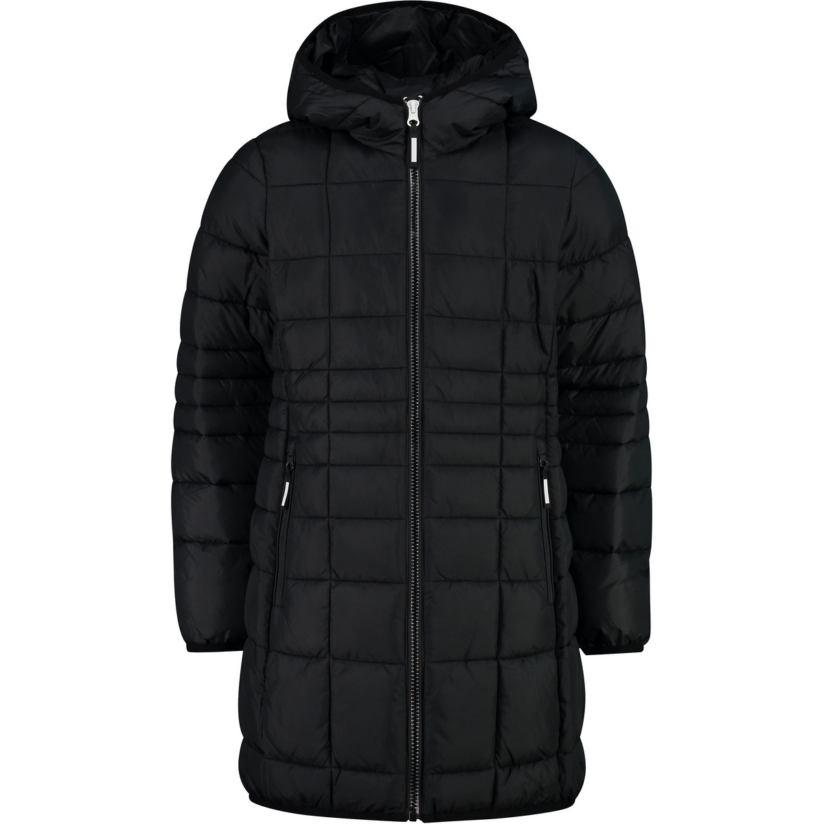 CMP Kinder Hoodie Mantel (Größe 110, schwarz)