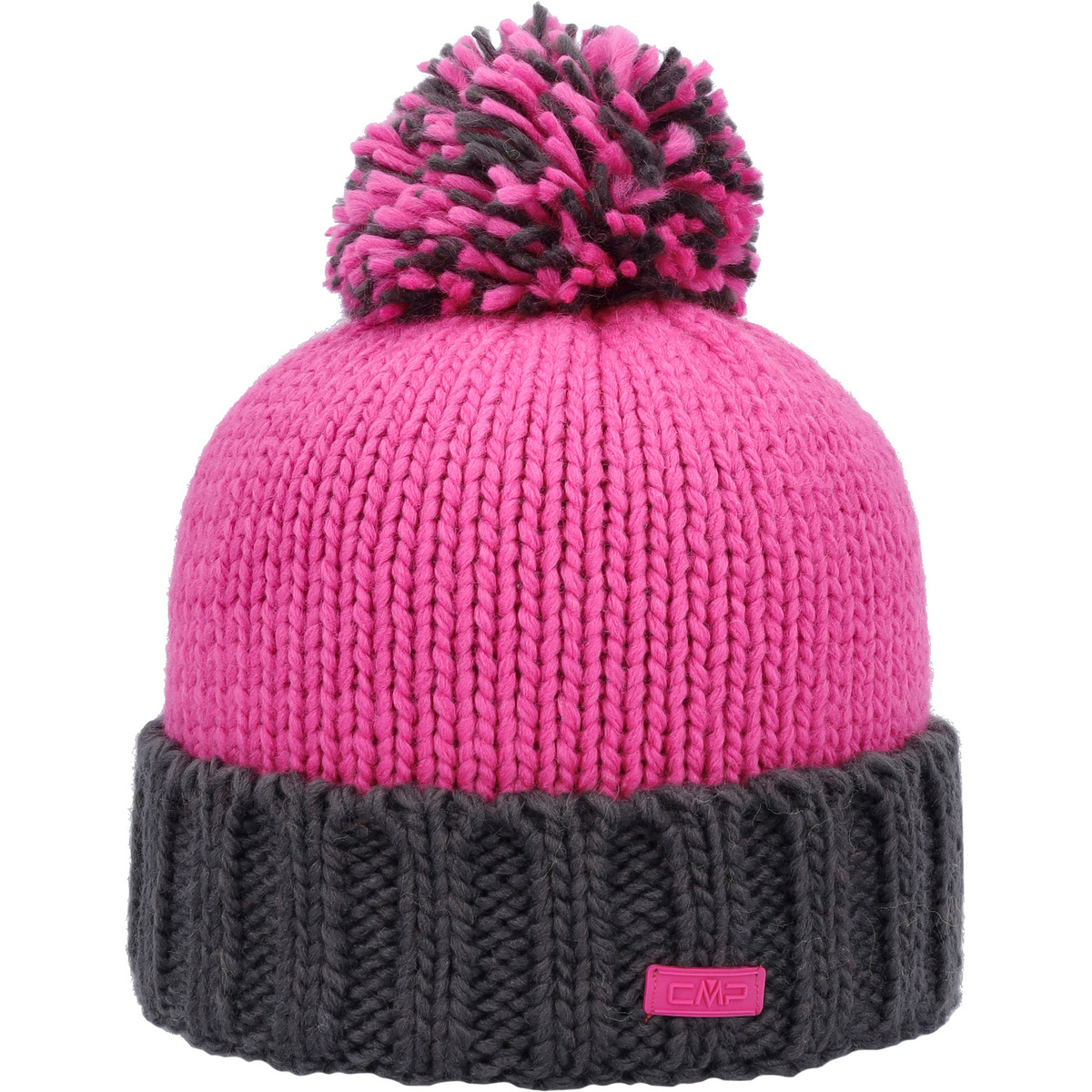 CMP Kinder Knitted Mütze (Größe ONE SIZE, pink)