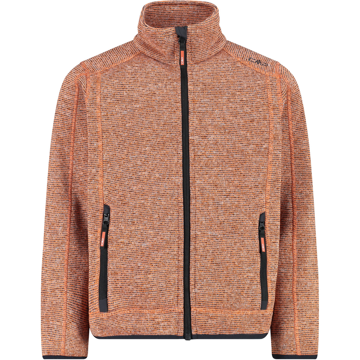 CMP Kinder Fleece Jacke (Größe 92, orange)