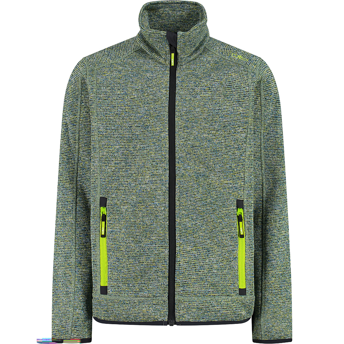 CMP Kinder Fleece Jacke (Größe 128, gruen)