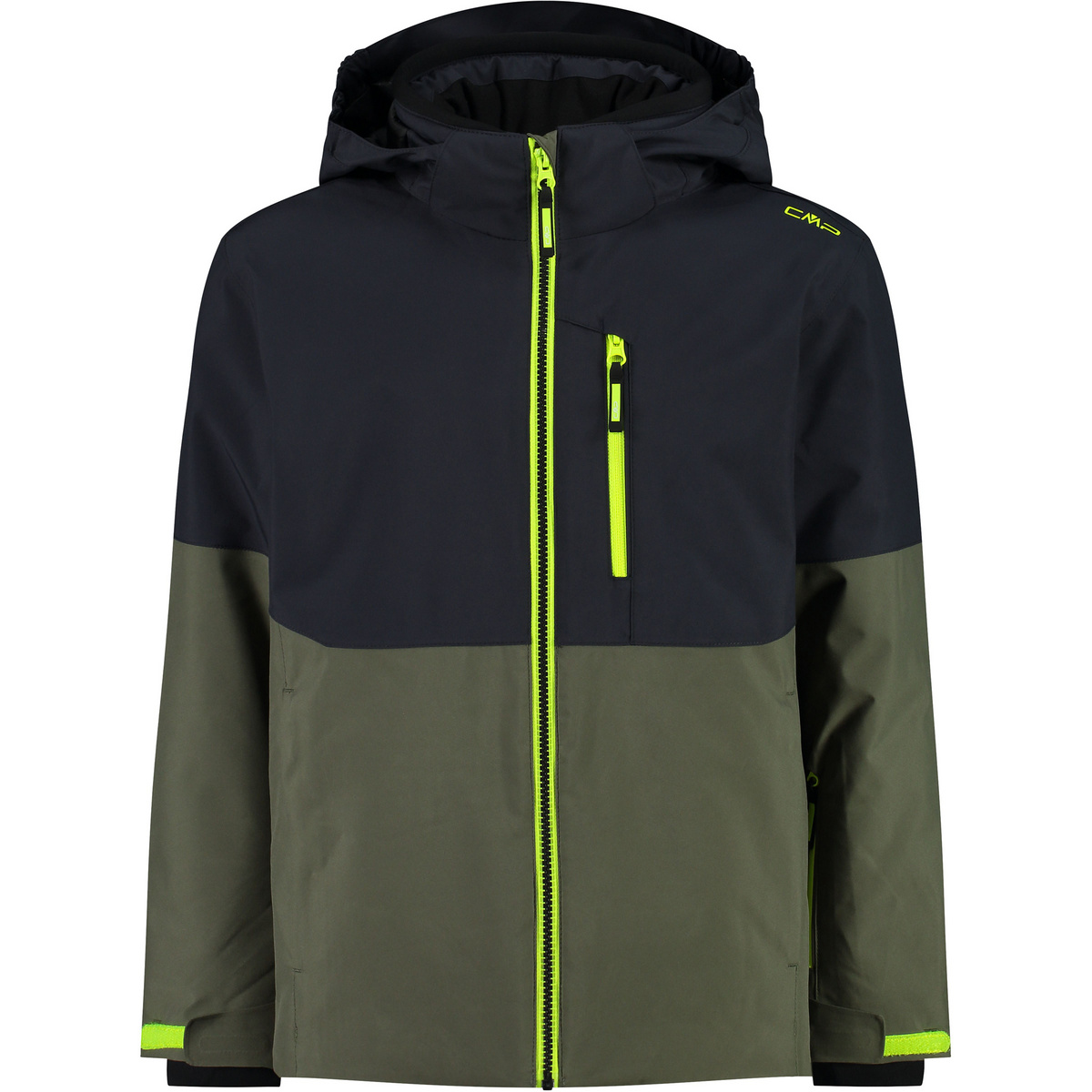 CMP Kinder Snaps Hoodie Jacke (Größe 116, grau)
