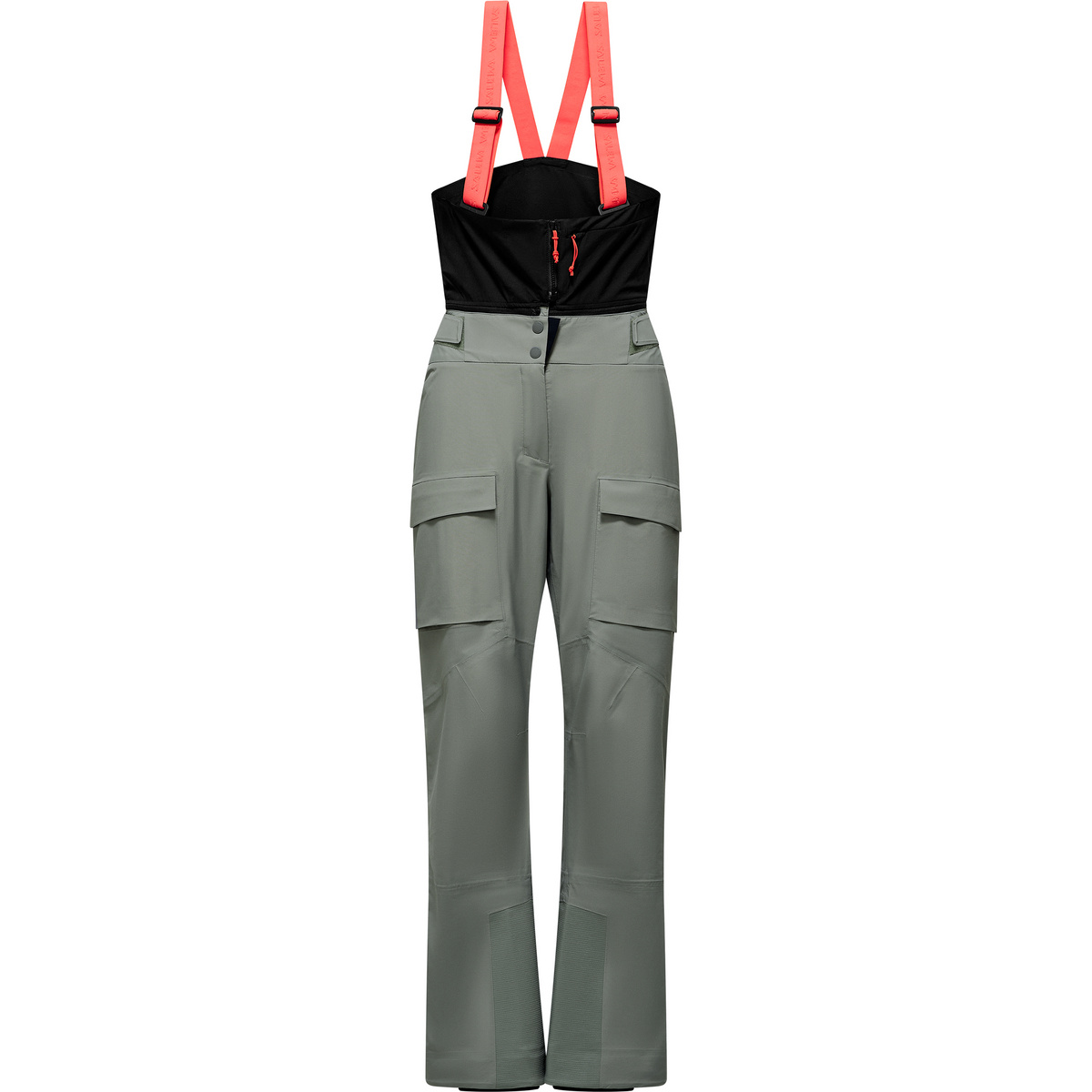 Salewa Femme Pantalon Sella Free 3L PTX (taille XL, Gris)
