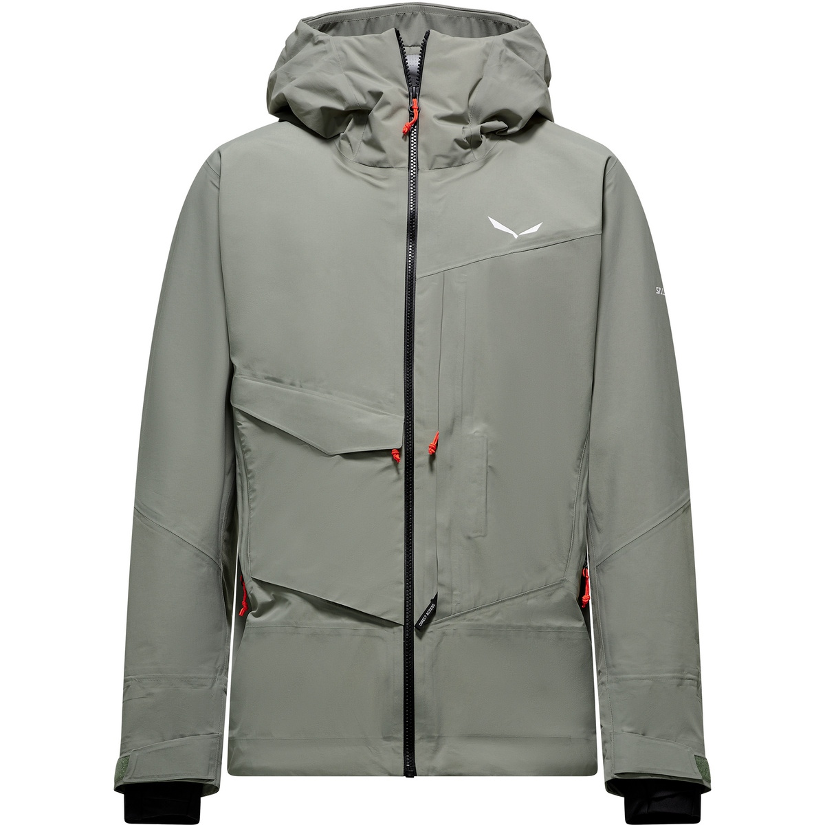 Salewa Uomo Giacca Sella Free 3L PTX (Taglia S, Grigio)