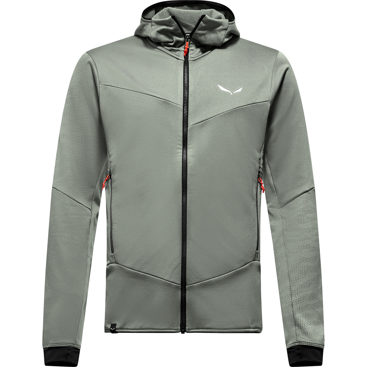 Salewa Uomo Giacca Sella Crevasse HD (Taglia L, Grigio)