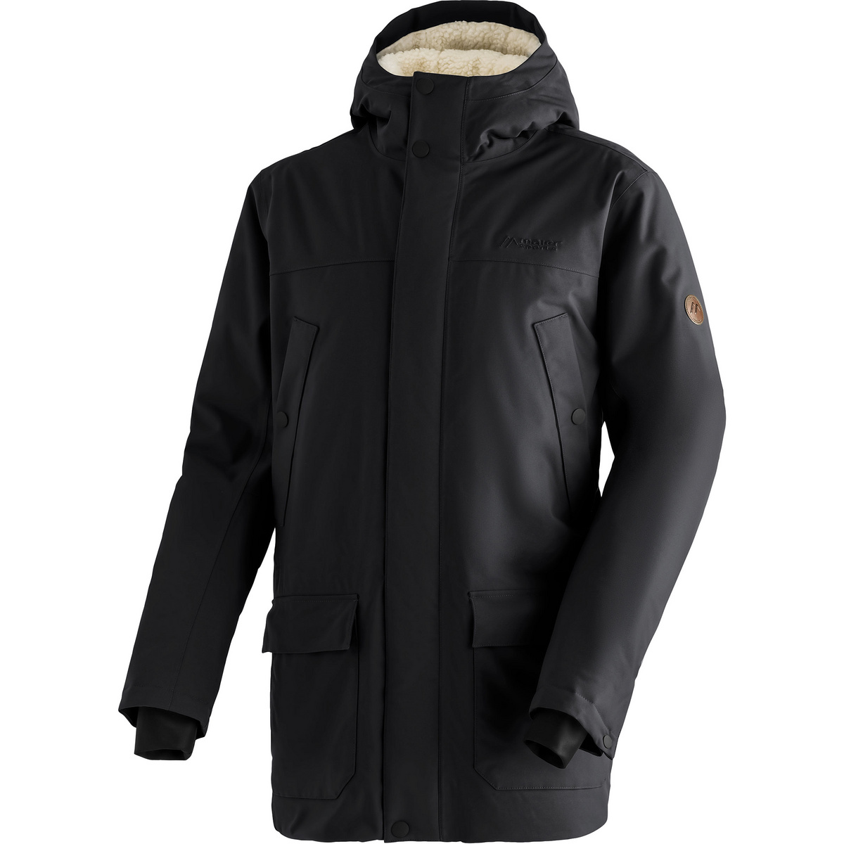 Maier Sports Homme Veste Senne (taille 3XL, Noir)