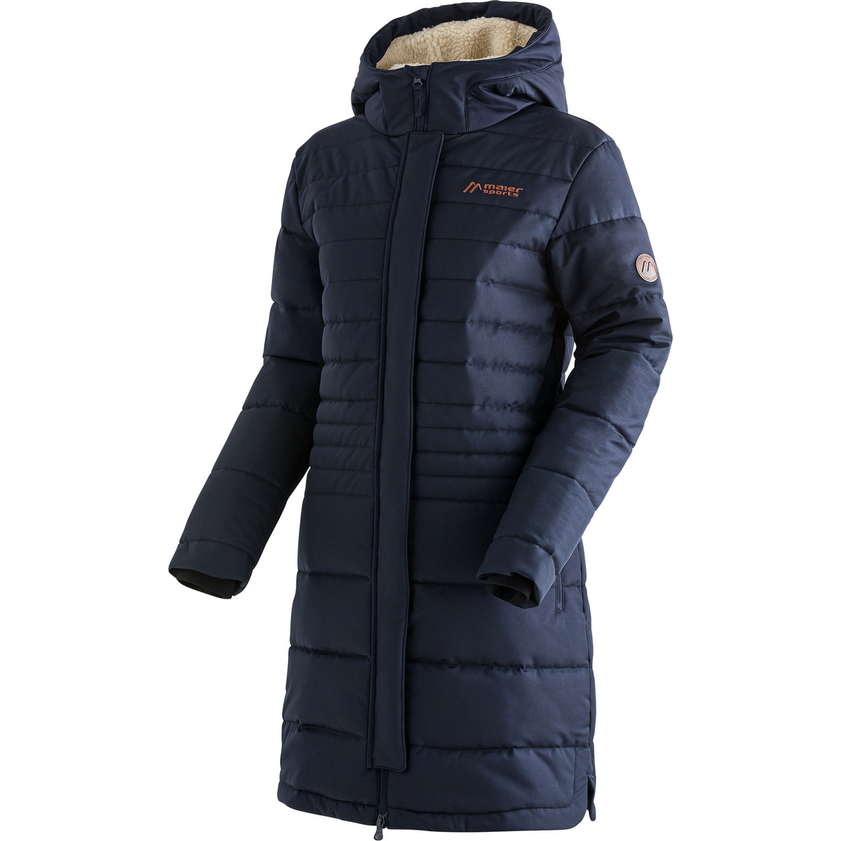 Maier Sports Donna Cappotto Laerke (Taglia XL, Blu)