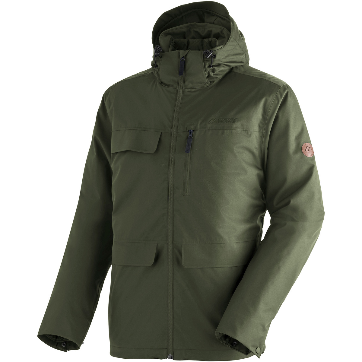 Maier Sports Herren Wout Jacke (Größe L, gruen)