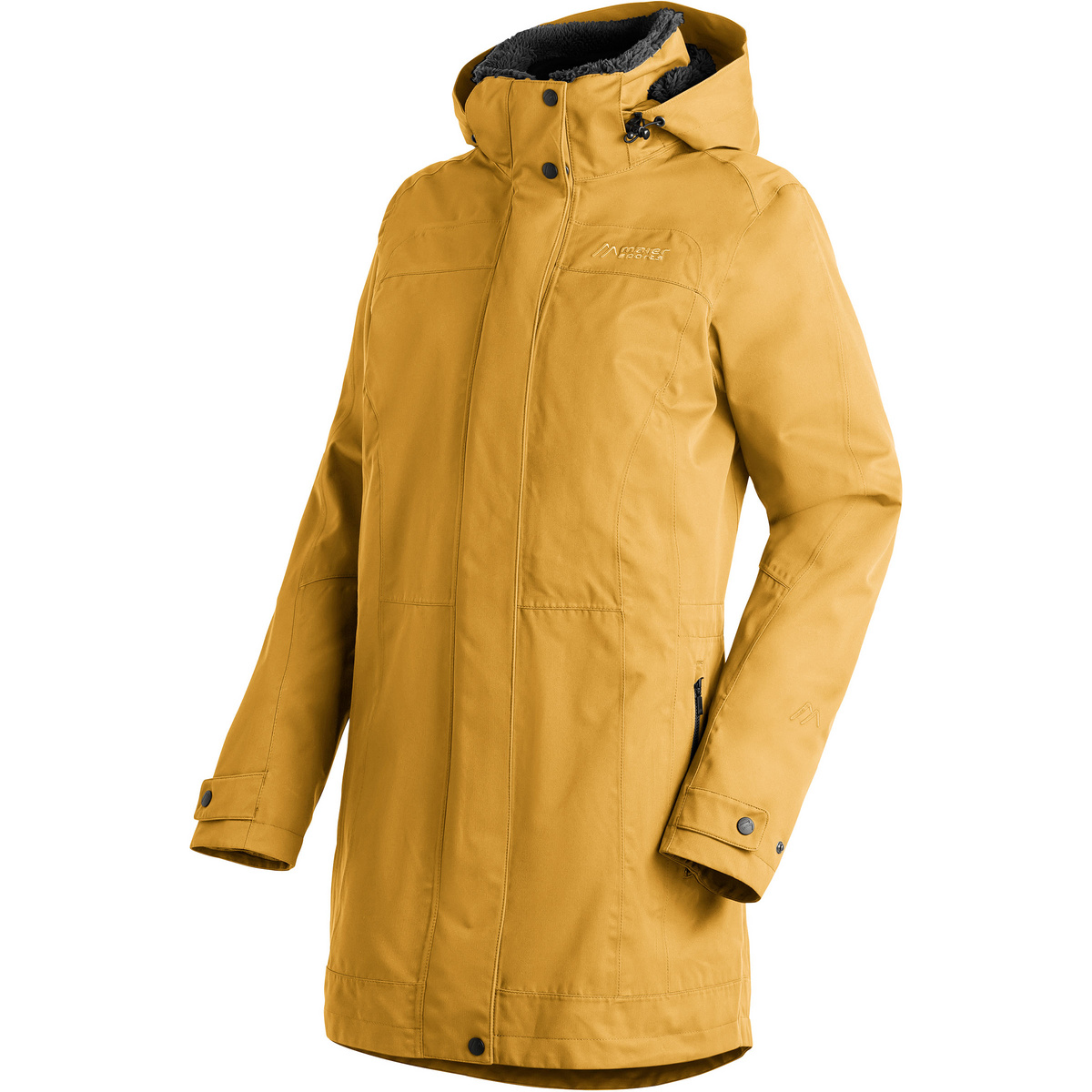 Maier Sports Femme Manteau Gerdi (taille 3XL, Jaune)