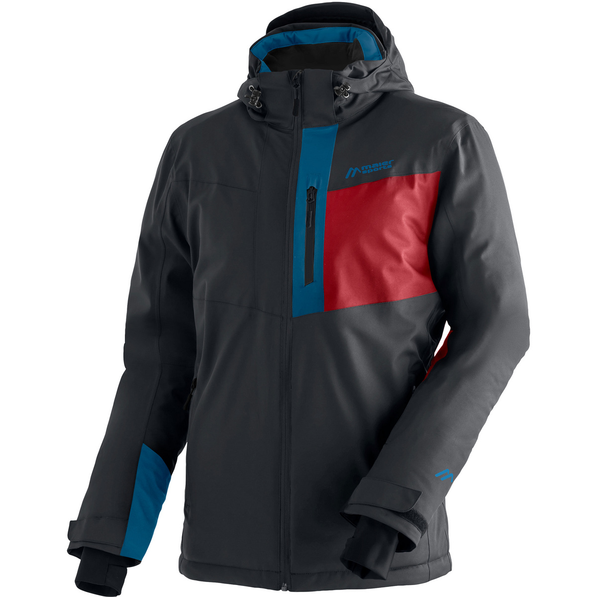 Maier Sports Herren Karleiten M 2.0 Jacke (Größe XXL, schwarz)