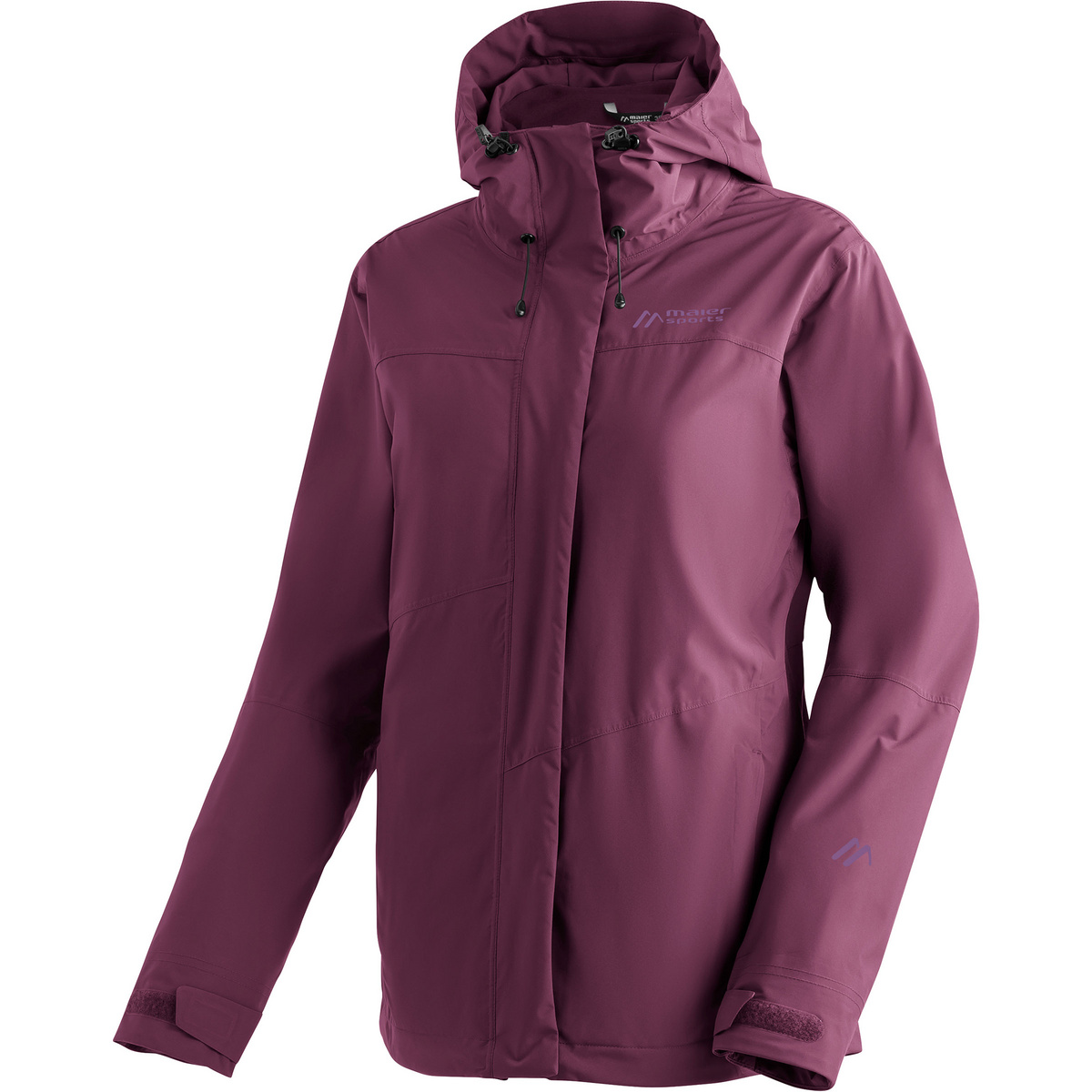 Maier Sports Damen Metor 3in1 Jacke (Größe XL, lila)