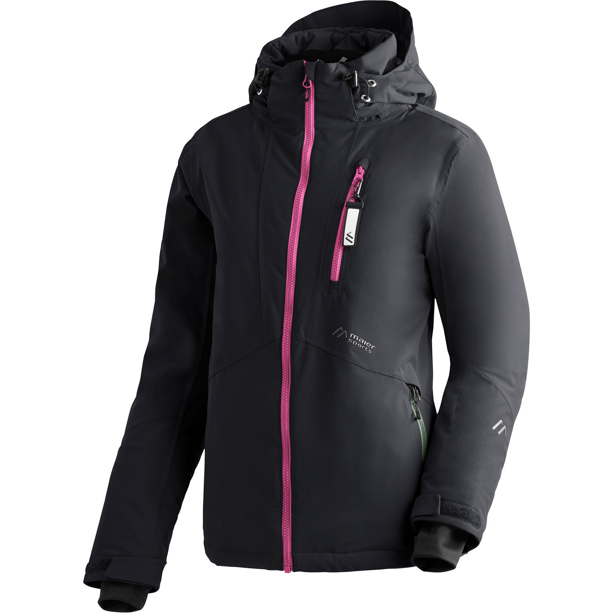 Maier Sports Damen Straja Jacke (Größe L , schwarz)