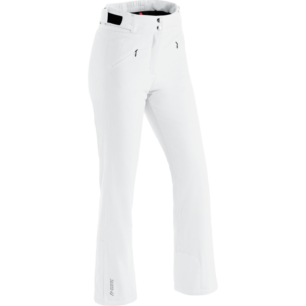 Maier Sports Damen Allissia Slim 2.1 Hose (Größe XXL, weiss)