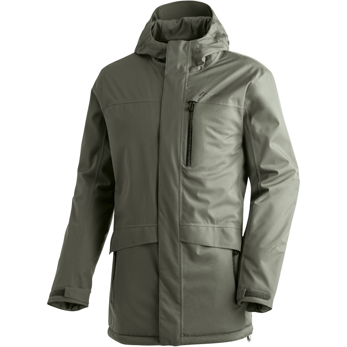 Maier Sports Uomo Giacca Peyor (Taglia 3XL, Verde oliva)