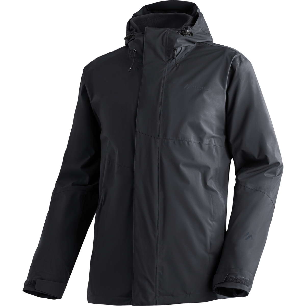 Maier Sports Herren Metor 3in1 Jacke (Größe XL, schwarz)