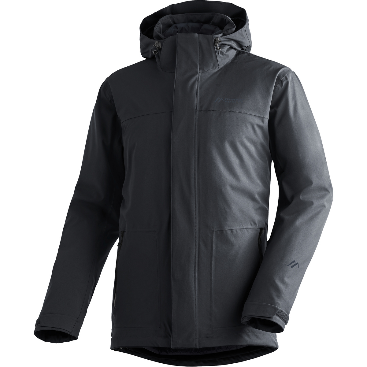 Maier Sports Herren Peyor 3in1 Jacke (Größe XL, schwarz)