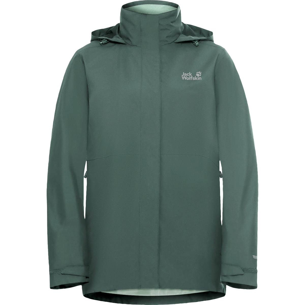 Jack Wolfskin Donna Giacca Rotwand 3in1 (Taglia M, Verde)