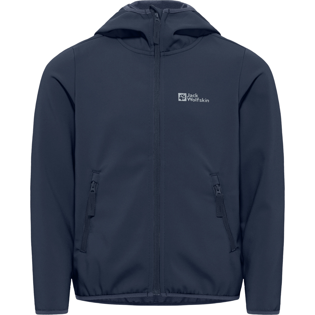 Jack Wolfskin Kinder Fourwinds Jacke (Größe 104, blau)