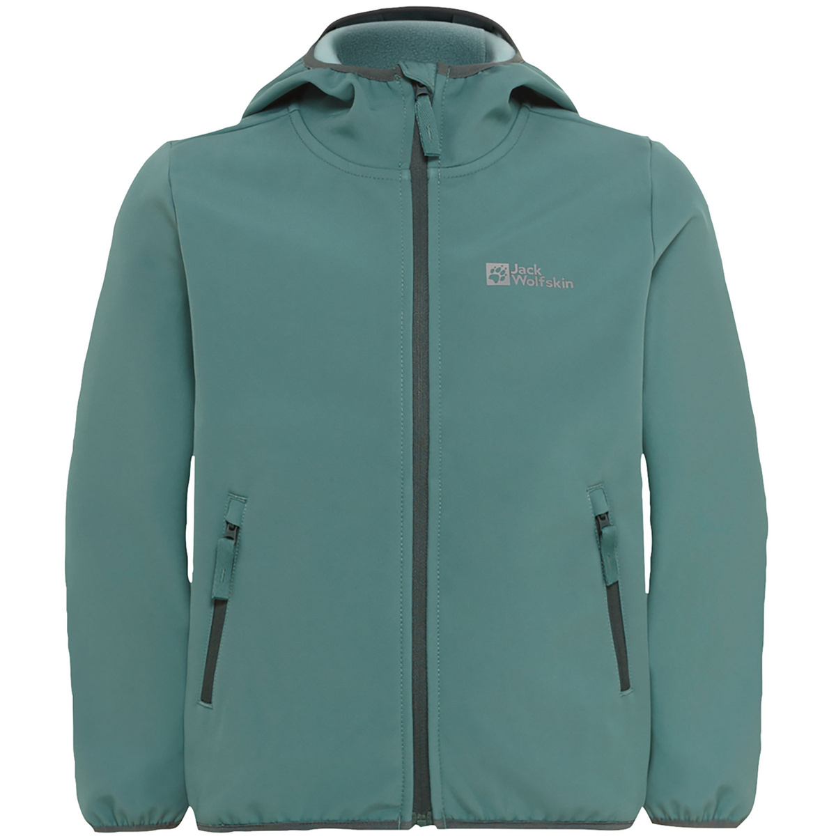 Jack Wolfskin Kinder Fourwinds Jacke (Größe 104, gruen)